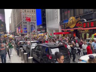 🇵🇸🇺🇸 Pro-Palestinian protesters on the streets of New York City