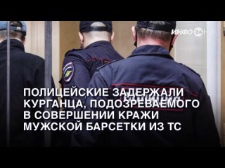 Полицейские задержали курганца, подозреваемого в совершении кражи мужской барсетки из автомобиля. (2023-08-10)