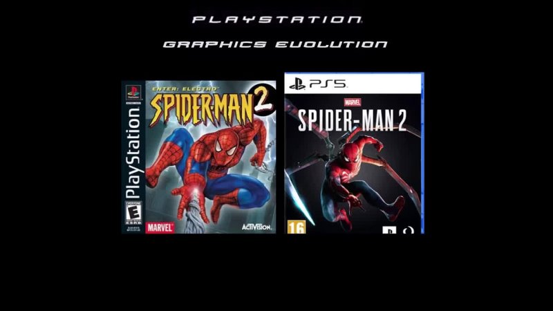 Spider man 2 PS 1 vs Spider man 2