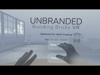 Unbranded building bricks VR - 2023 - 2.0 update trailer