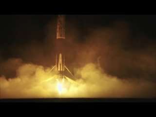 Посадка боковых ускорителей Falcon Heavy