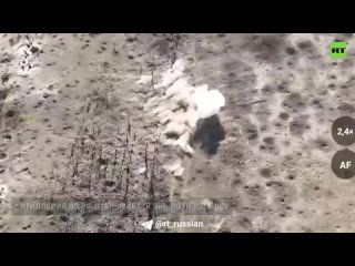На видео — совместная работа штурмового отряда спецназа «Ахмат» и 1-го батальона 4-й бригады ВС РФ