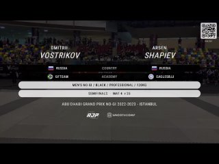 2F Dmitrii Vostrikov vs Arsen Shapiev - ADGP NO-GI 2023