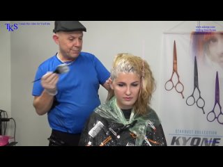 theoknoopkapper - I love my hair, first time Clipper cut Nape shave and New Cool Color Marjolein tutorial by TKS