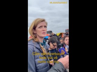 Samantha Power bị người Armenia đuổi về nước