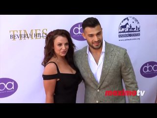 2019 Britney Spears and Sam Asghari 2019 Daytime Beauty Awards Red Carpet
