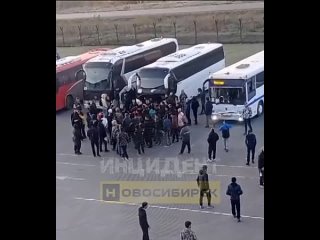 В Новосибирске мигранты толпой избили водителя автобуса.

Вот, что пишет подписчица: “Здравствуйте, по адресу с. Толмачёво, 3307