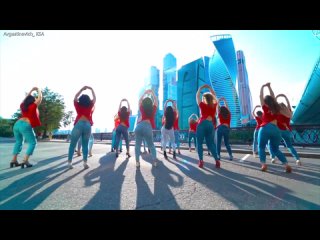 Dream Girl Kizomba Lady Style Flashmob  Choreo by Vika. Moscow-=-