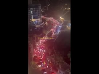 ️🇱🇧🇺🇸Mass Of Protesters Head For US Embassy In Beirut