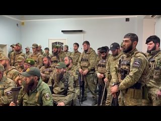 Содержательная проповедь Магомеда Хийтанаева для бойцов спецназа «АХМАТ»