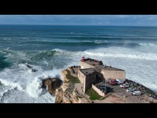 Big Nazaré - November 7th 2022 - crazy drone footage - Lucas Chianca, Nic Von Rupp and more.