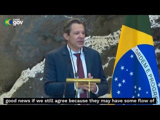 Brazil’s 🇧🇷 Treasury Minister Fernando Haddad, confirmed that the Brazilian gov’t wants to help Argentina 🇦🇷with exports using t