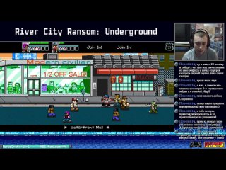 River City Ransom_ Underground (PC) - Прохождение на двоих со Скорпионом (Firstrun) (Часть 3)