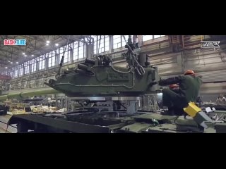 🇷🇺 Кадры с производством Т-90М «Прорыв» и испытаниями на заводском полигоне