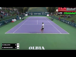🔴ถ่ายทอดสด เทนนิส ATP CHALLENGER - OLBIA CHALLENGER   Mattia Bellucci VS Raul Brancaccio