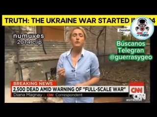🇺🇲  ️🇺🇦 🇺🇦🇷🇺Interesante reportaje de CNN del año 2014 entrevista a civiles Ucranianos del dombas ellos denunciaban que eran masa
