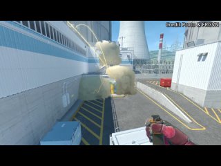 INSANE CS2 Nuke Outside Smokes #cs2 #counterstrike2 #nuke