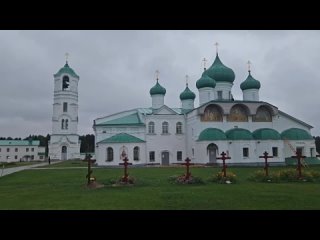 В Свирской обители (Л.Федунова) - видео из Монастыря Александра Свирского