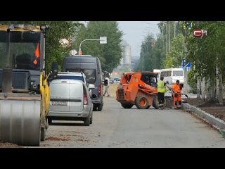 Ремонт полным ходом. Дорожники полностью обновят улицу Бажова в Сургуте