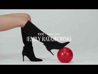 Рекламная кампания CCC x Jenny Fairy x Emily Ratajkowski F/W 2023