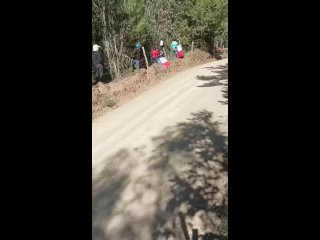 Rally in Chile (he is fine)