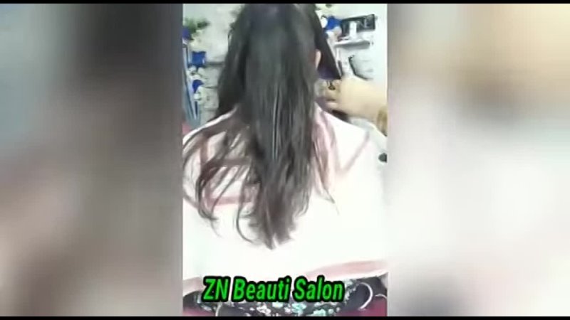 ZN Beauty Salon Step cut For Short Hair Step By Step Cutting for girls Hair cut