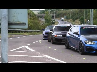 Modified Cars WAKE UP the Locals Arriving at a Car Show!