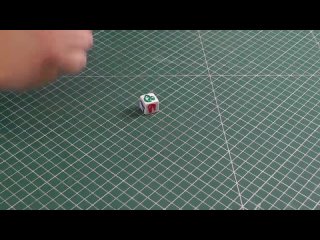 How to Make Dice - Dining Table Print and Play