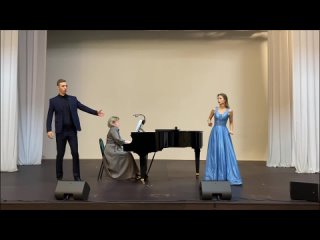Институт оперы 2-й поток | Начало дуэта Мизгиря и Снегурочки - Оксана Шишенина и Даниил Санитар