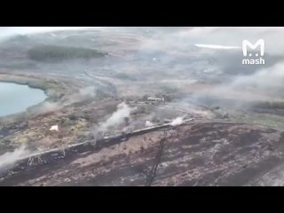 Видео продвижения российских бронетанковых колонн севернее Авдеевки