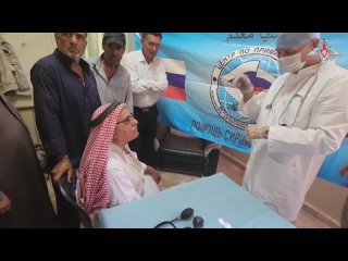 🇷🇺🇸🇾 Российские военнослужащие провели гуманитарную акцию в населенном пункте Насрия в сирийской провинции Риф-Дамаск