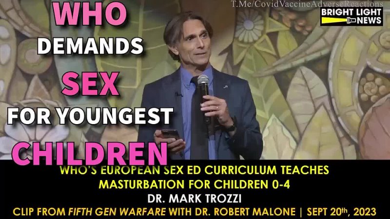 WHO Demands Sex for Youngest Children