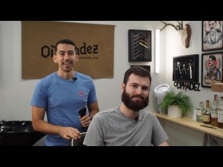 Beardbrand - My First Barbershop Straight Razor Shave ｜ ODPHADEZ