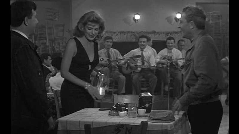 1960 Jules Dassin Pote tin Kyriaki Melina Mercouri, Jules Dassin, Giorgos