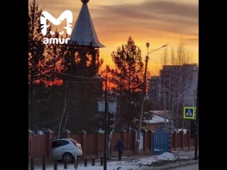 Пьяный шумахер врезался в забор монастыря в Амурской области