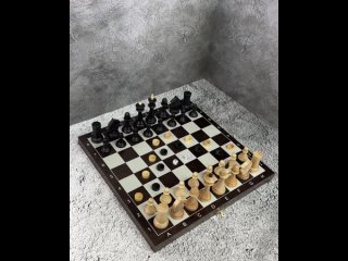 Набор 3 в 1 венге шахматы нарды шашки, серебро Объедовские с гроссмейстерскими деревянными фигурами, 40х20х6 см