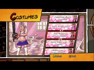 Lollipop Chainsaw All Costumes Unlocked!