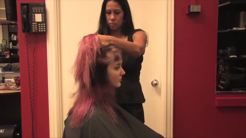  - Scarlet AZ - Pt 2： Long to Undercut Bob w⧸ Baby Bangs (Free Video)