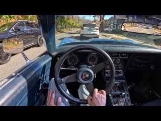 Driving The 1974 Chevrolet Corvette - (POV Binaural Audio)