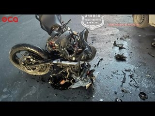 В Ачинске в ДТП погиб мотоциклист