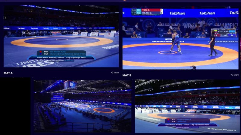 Live: Wrestling BELARUS