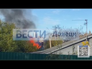 В небе над Донецком и Ростовом работает ПВО, гремят взрывы в небе