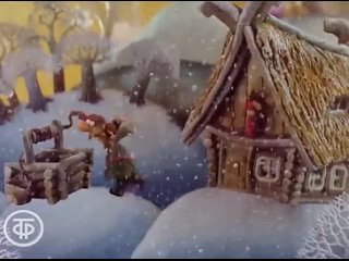 Падал прошлогодний снег  Советский пластилиновый мультфильм
