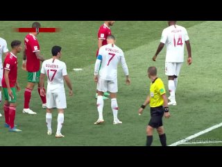 Криштиану Роналду гол Марокко ЧМ-2018, Cristiano Ronaldo goal 2018 World Cup