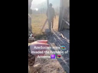 ВС Азербайджана в храме Карабаха