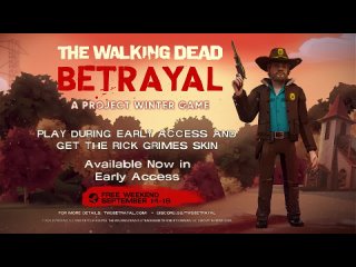 Игра The Walking Dead: Betrayal вышла в раннем доступе в Steam!