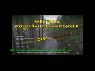 WRC 8 FIA _ Карьера Junior WRC _ серия 26 _ Dayinsure Wales Rally GB _ 3 гонка