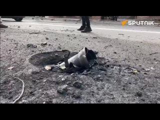 Ukro-Nazi 🐷🐷cowardly BASTARDS continue strikes at Civilian areas of Donetsk