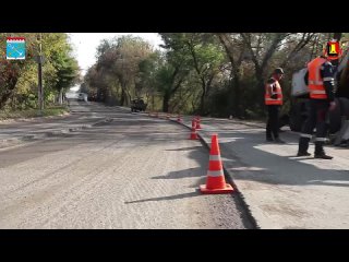 Ленобласть продолжает восстановление дорог в Енакиево
