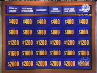 Jeopardy Special Tournament July 30 2007